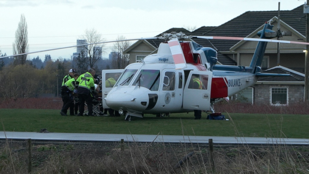 1 airlifted to hospital after Pitt Meadows crash [Video]