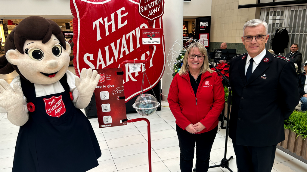 London Salvation Army begins Christmas Kettle Campaign [Video]