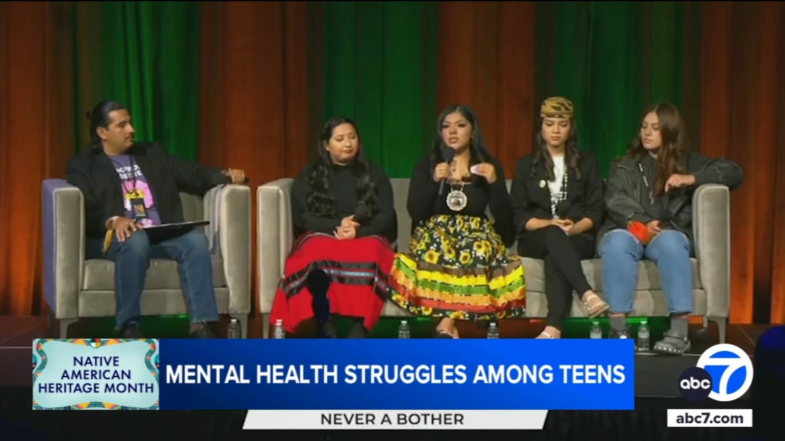 Native American youth panel emphasizes this mental health message: It