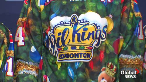 Edmonton Oil Kings unveil Teddy Bear Toss jersey [Video]