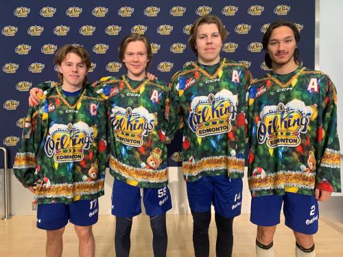 Edmonton Oil Kings unveil special Teddy Bear Toss jerseys [Video]