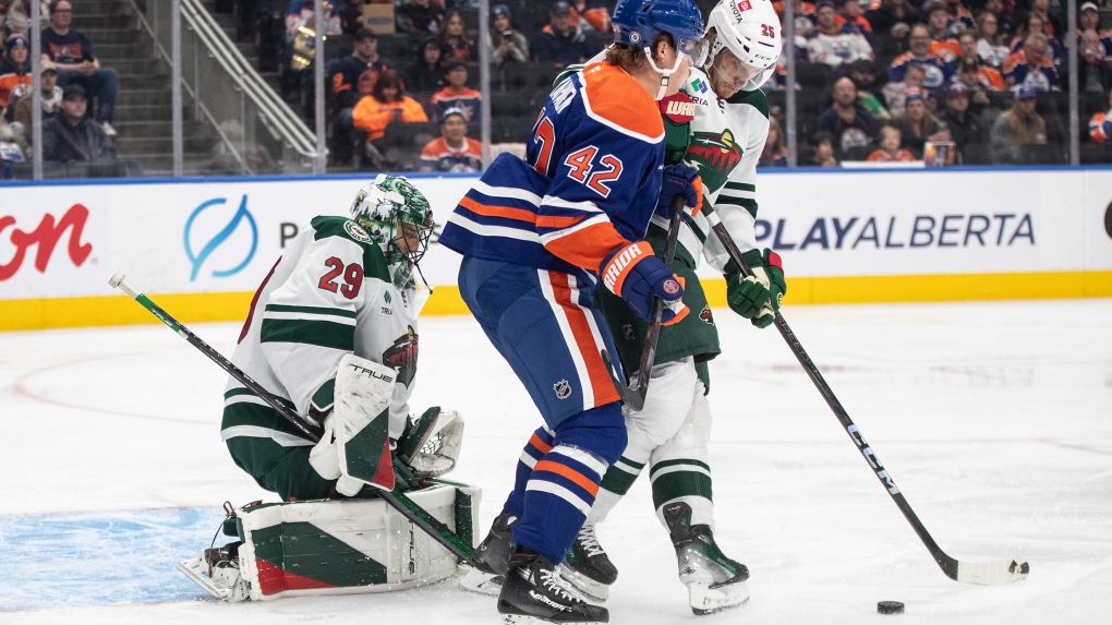 Minnesota Wild beat Oilers 5-3 [Video]