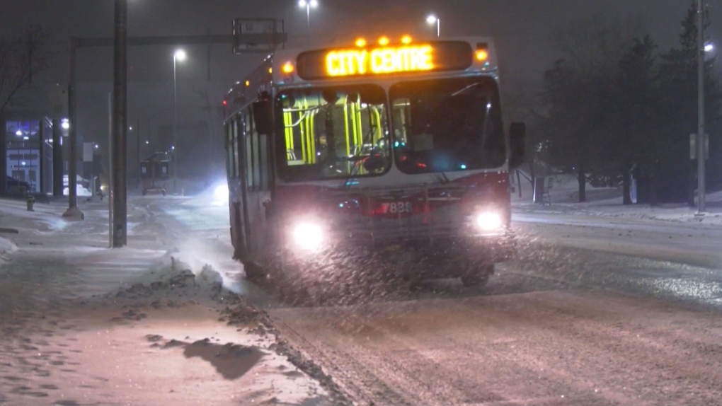 Calgary snowfall prompts transit detours [Video]