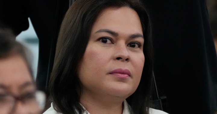 Philippine VP says she hired assassin to kill president if she is killed – National [Video]