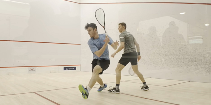 Video: Taylor Carrick Wins Squash Match [Video]