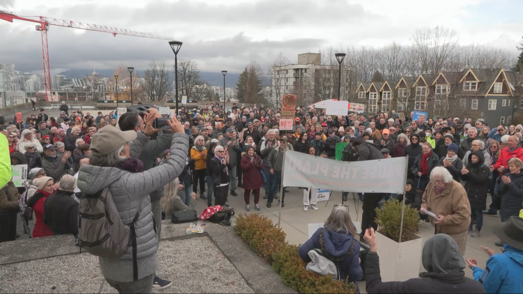 ‘Pause and rethink’ the Broadway Plan: Vancouver protesters [Video]