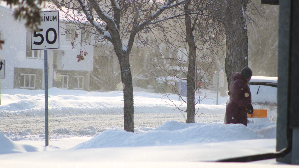 Saskatchewan storm: Regina begins to dig out of second major snowfall [Video]