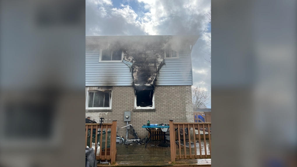 House fire on Alston Road [Video]