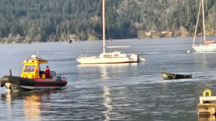 Hypothermic man found submerged and clinging to piling in Cowichan Bay water rescue [Video]