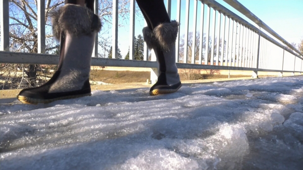 AHS warns public of risks of falling on hidden ice [Video]