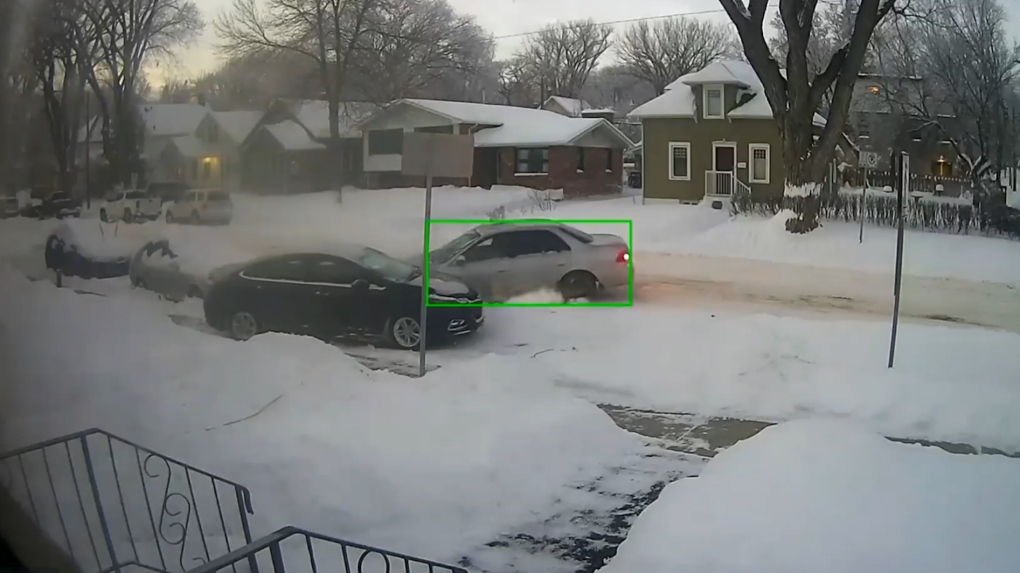 Saskatoon police investigate hit and run captured from home security camera [Video]