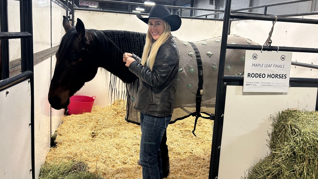 Agribition 2024: Sole Sask. barrel race ready to represent province at Rodeo [Video]