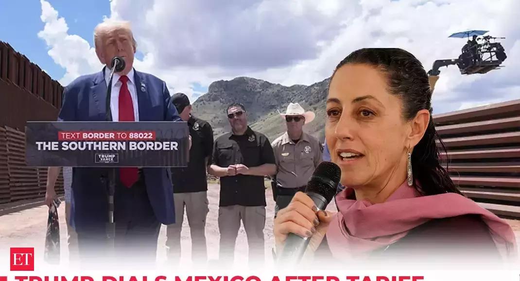 Immigrant crisis: Amid Trump Tariff threat, Mexico agrees to aid choke flow says President-Elect – The Economic Times Video