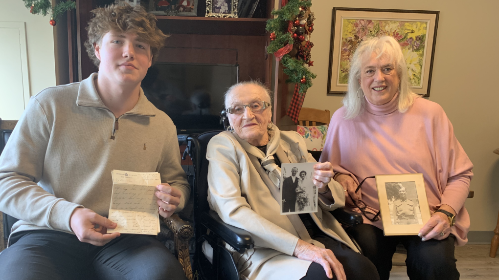 Lost letters from the Second World War returned to 103-year-old Guelph, Ont. woman [Video]