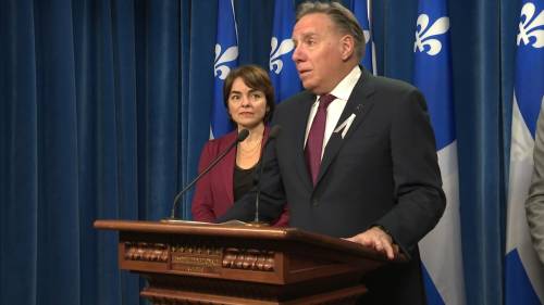 Legault says Quebec and feds on same page concerning threat of U.S. tariffs [Video]