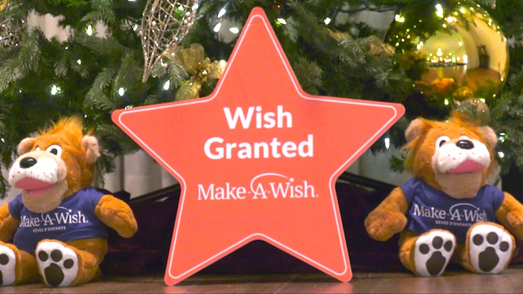 Calgary kids get in Christmas spirit with Make-A-Wish [Video]