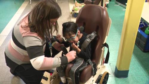 Volunteers build mobility cars for children with disabilities [Video]