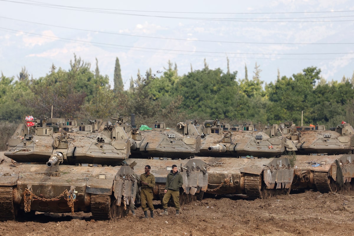 Israeli tanks reportedly enter Lebanese border village as residents prohibited from moving south [Video]