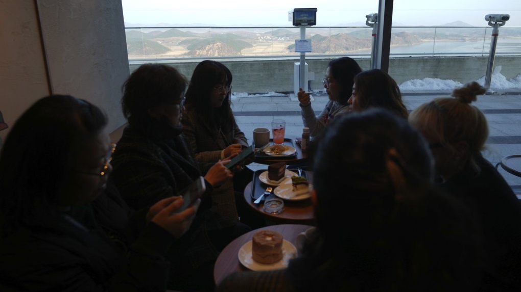 Starbucks in South Korea offers a view to a North Korean village [Video]