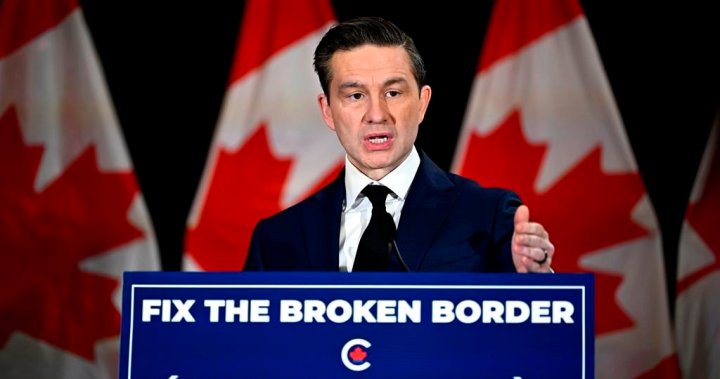 Poilievre calls for asylum seeker cap, border plan as U.S. tariff threat looms – National [Video]