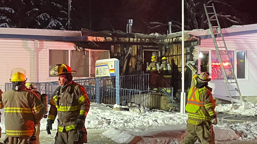 Fire damages Tofield RCMP detachment [Video]