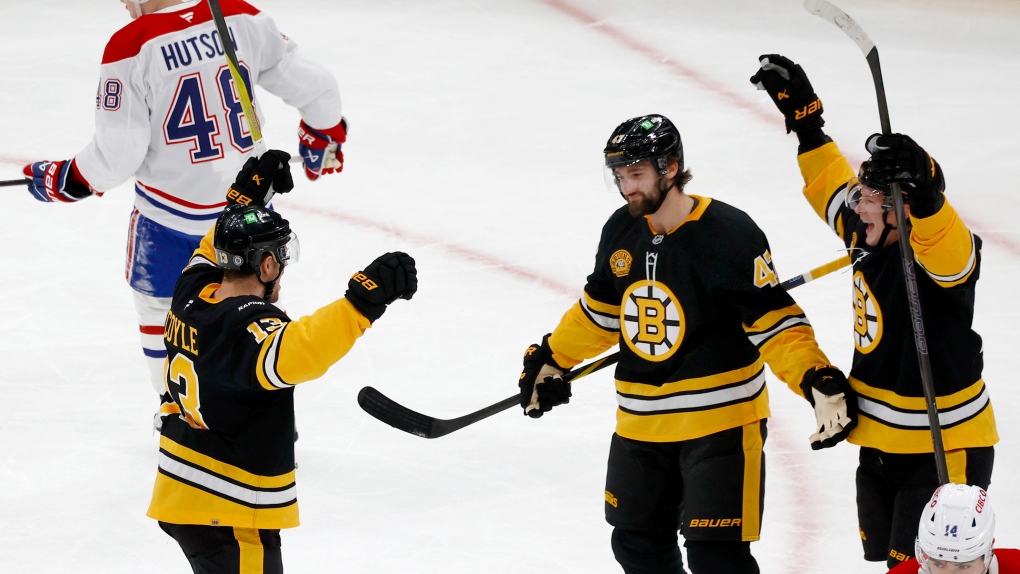 Charlie McAvoy and Charlie Coyle each score twice as Bruins beat Canadiens on 100th anniversary [Video]