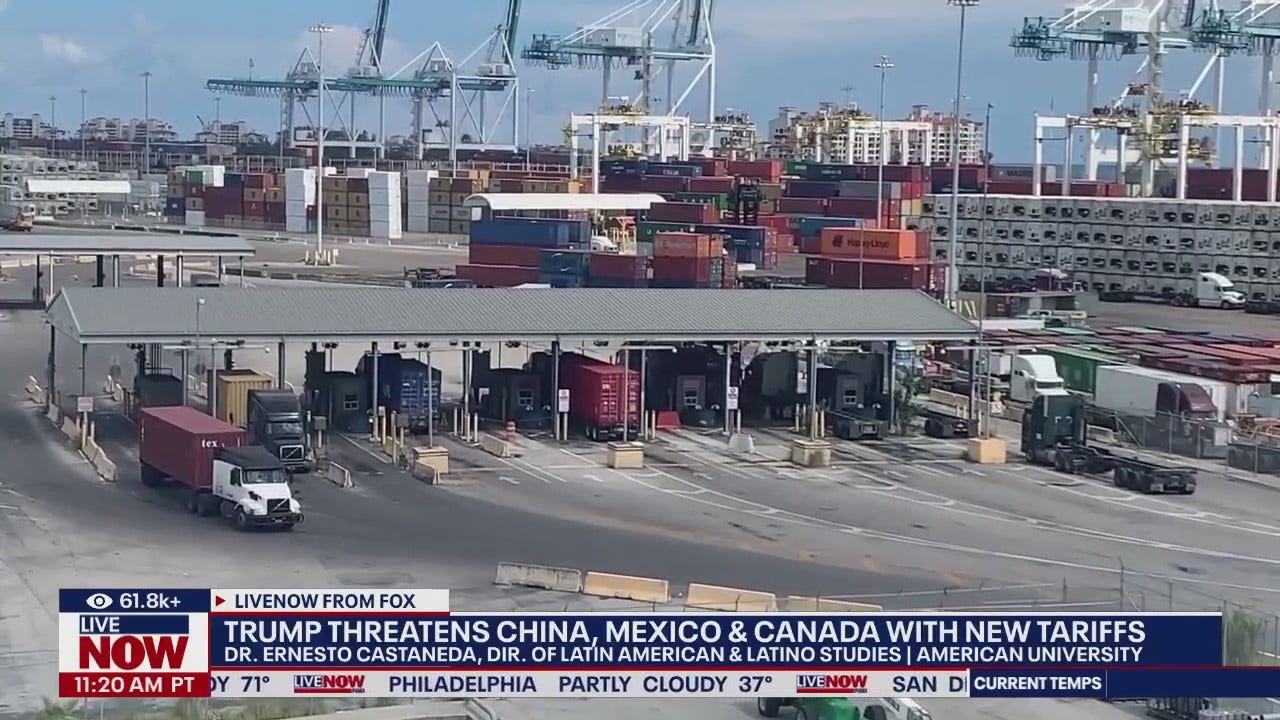 Trump threatens China, Mexico & Canada with tariffs [Video]