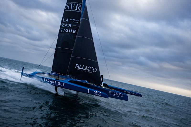 Trimaran SVR-Lazartigue abandons Jules Verne Trophy record attempt [Video]