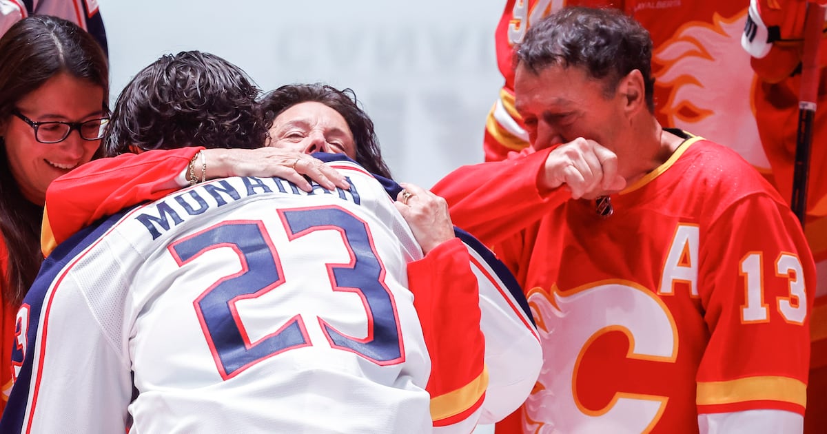 Flames honor the late Johnny Gaudreau and welcome his family back to Calgary  Boston 25 News [Video]