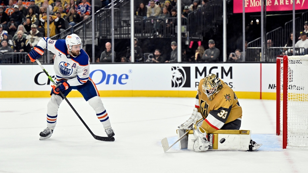 Golden Knights shut out Oilers [Video]