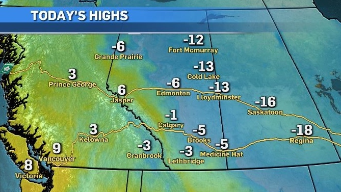 Calgary weather: With a high of -1 C, Wednesday will be the coolest day of the next five [Video]