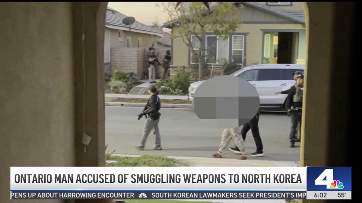 Ontario man accused of smuggling weapons to North Korea  NBC Los Angeles [Video]