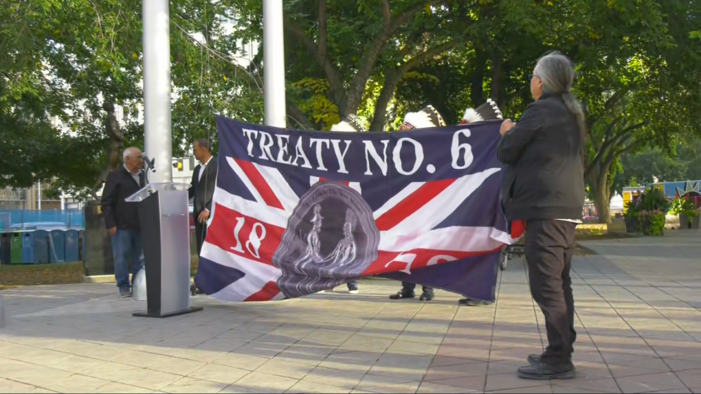 Treaty 6 Grand Chief says removal of flag in Barrhead will have negative impact [Video]