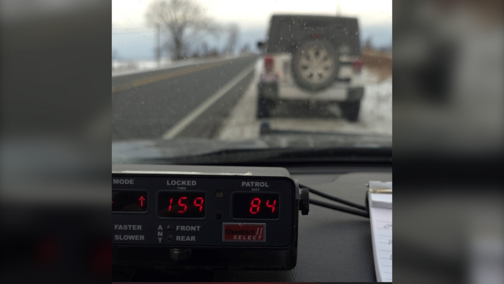 Stunt driving: OPP stop 80-year-old driver near Tweed, Ont. [Video]