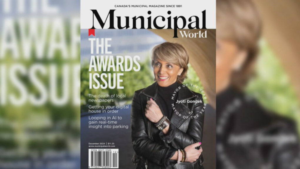 Jyoti Gondek awarded mayor of the year by Municipal World Magazine [Video]