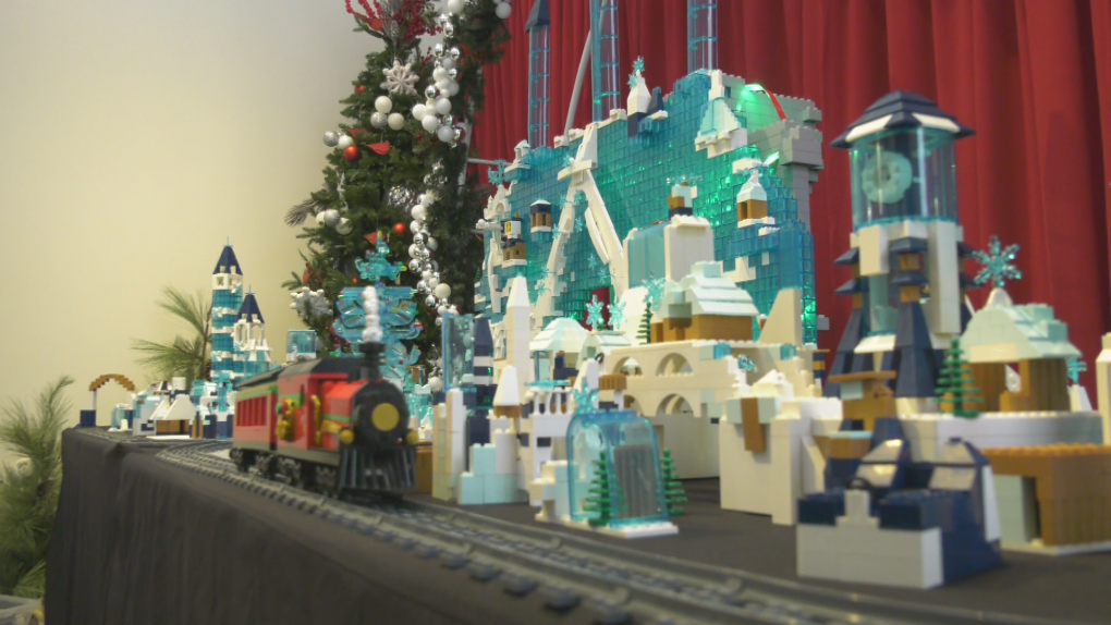 Building Christmas spirit with Lego creations [Video]