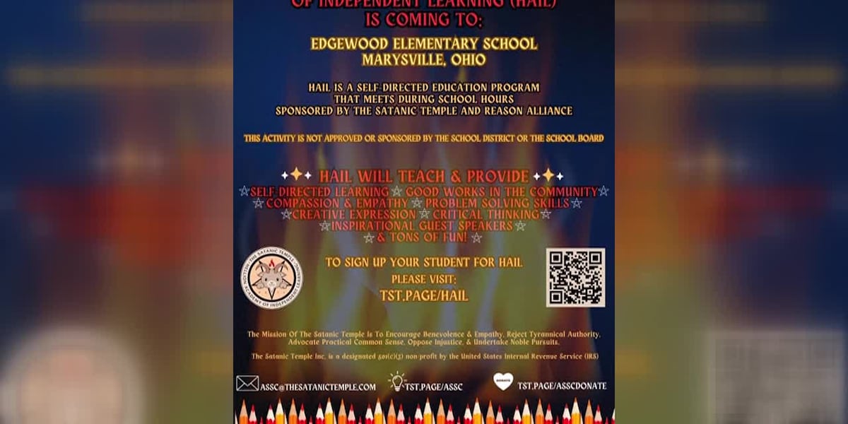 Satanic Temple Group to offer program at elementary school [Video]