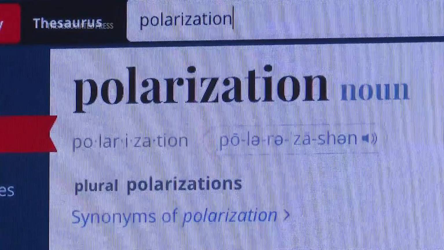 Video: Polarization is the word of the year for Merriam-Webster [Video]