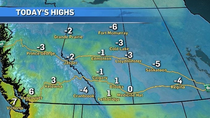 Calgary weather: Melting not as intense this week with daytime highs around freezing [Video]