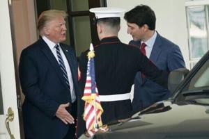 Trump mocks Trudeau as governor of state of Canada [Video]