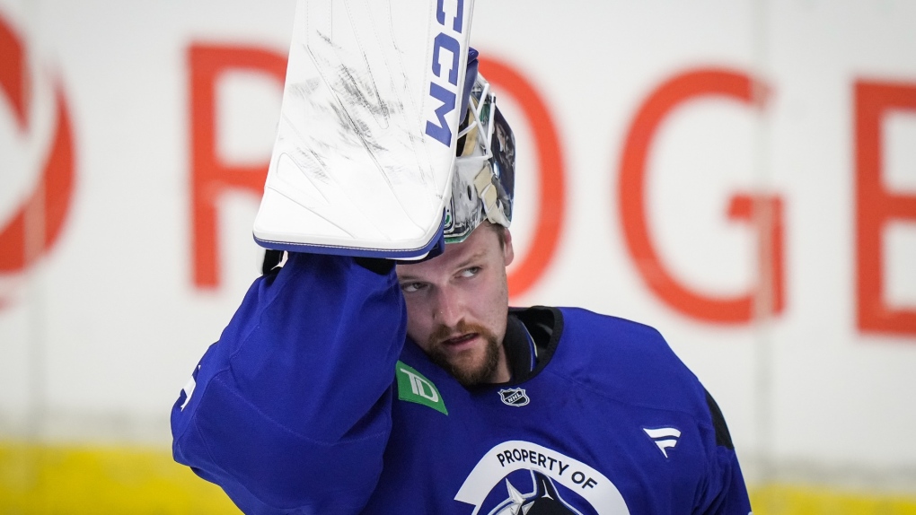 Thatcher Demko to start for Canucks vs. Blues [Video]