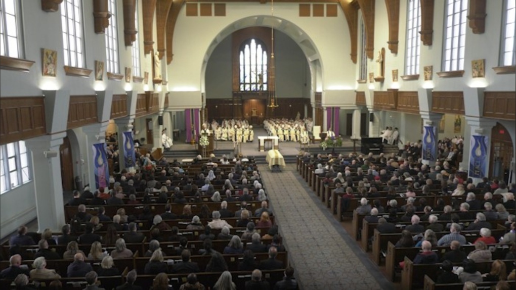 Calgarians remember former Bishop Fred Henry at memorial service [Video]