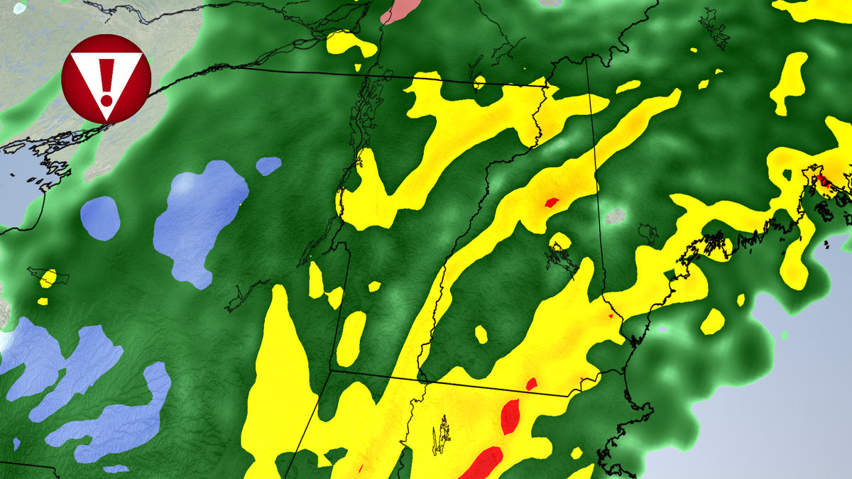 Heavy rain and snowmelt to create rapid water rise on rivers in New York, Vermont, New Hampshire [Video]