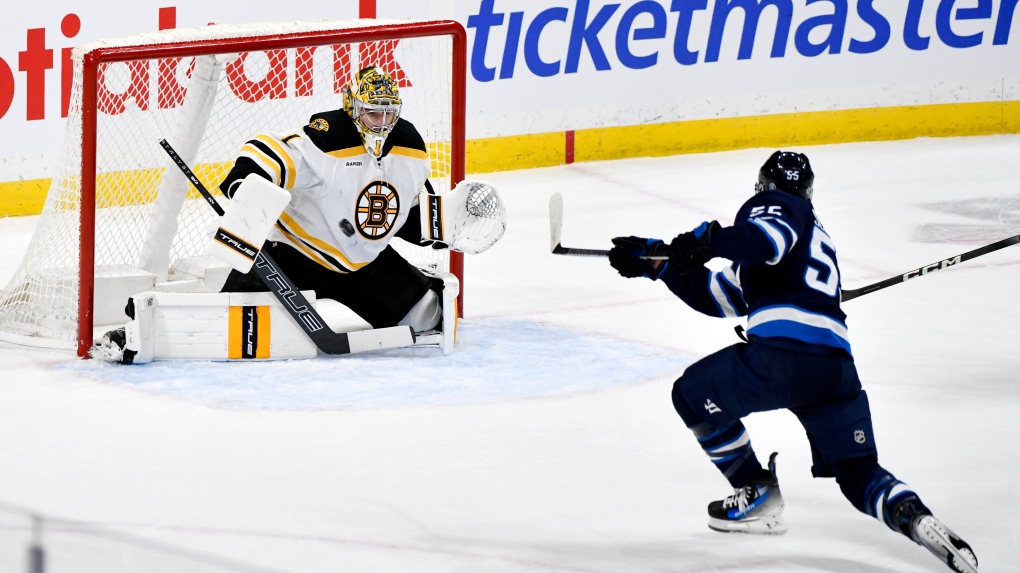 Winnipeg Jets snap Boston Bruins winning streak [Video]