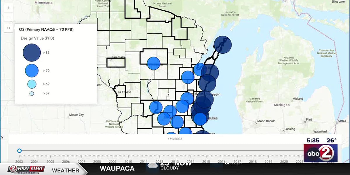 Wisconsin air quality improving, impacted by Canada’s wildfires [Video]