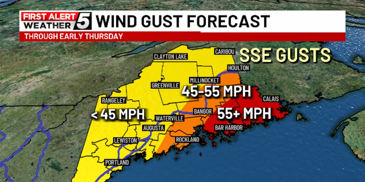 FIRST ALERT Tonight: Strong & Damaging Winds, Power Outages Likely [Video]