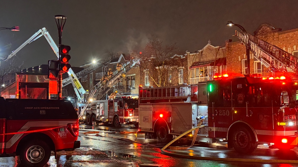 Several families displaced by 5-alarm fire in Villeray [Video]