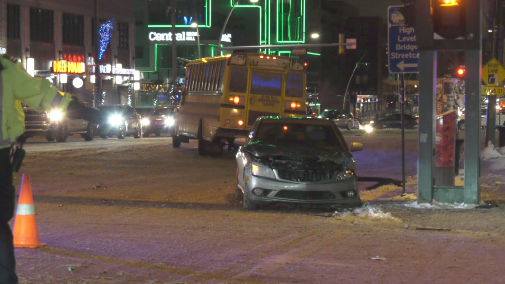 Edmonton school bus driver fined for running red light [Video]