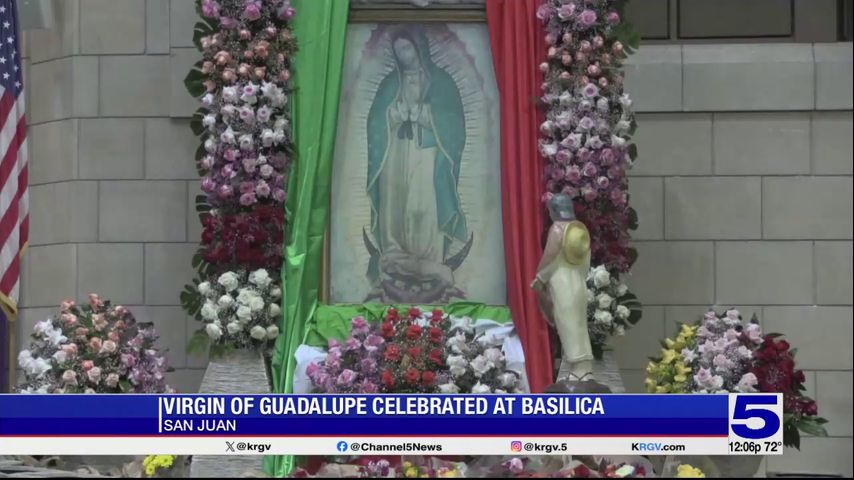 Thousands celebrate Virgen de Guadalupe at the San Juan Basilica [Video]