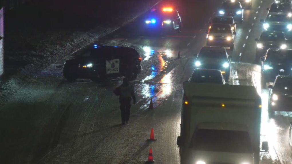 Rush-hour traffic on Crowchild Trail impeded by water main break [Video]